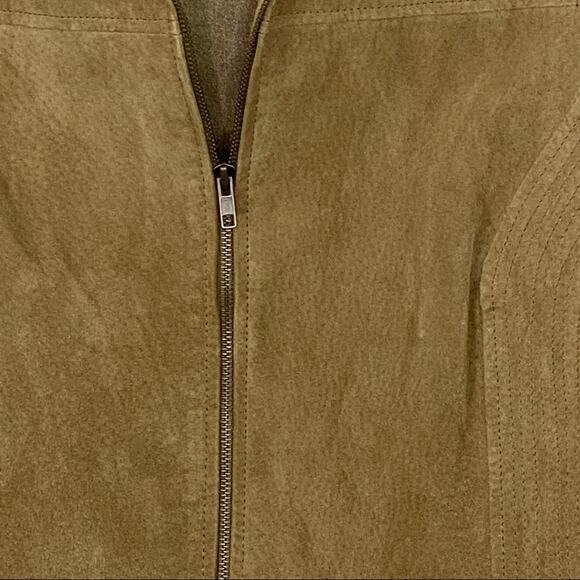 marc alan Leather Sleeveless Vest Size Large - Picture 4 of 7